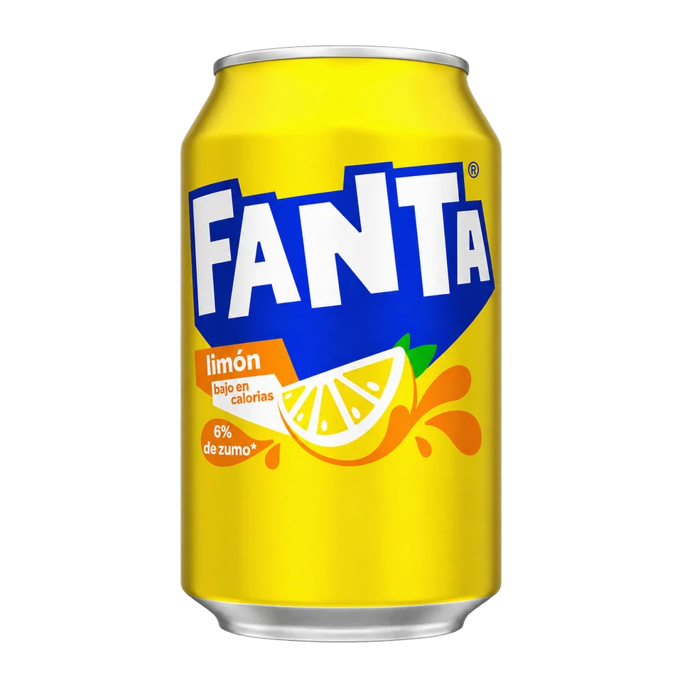 Fanta Limón, 33cl